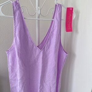 Lilly Pulitzer Light Purple Sleeveless Top